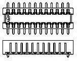 2-179437-2, Board to Board & Mezzanine Connectors 2.0 A-F REC ASSY 22P HI-COAT 2-179437-2, Board to Board & Mezzanine Connectors 2.0 A-F REC ASSY 22P HI-COAT