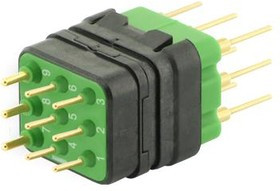 8MQ2M9901ABE, Rectangular MIL Spec Connectors MQUICK MODULE,SEALED,NO CONTAC