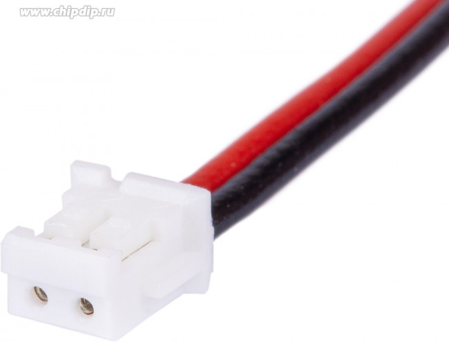 SCT1501H-02PL100 (HK0083-0013), Розетка на кабель 1,5мм 2pin с проводом 100мм