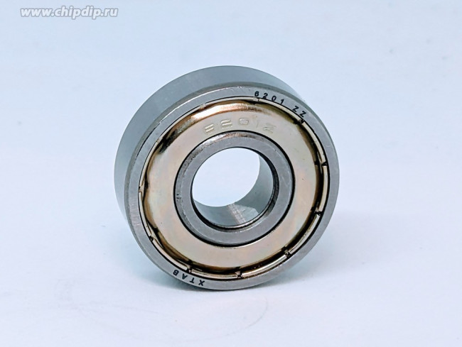 Подшипник шариковый радиальный XTAB 6201-ZZ 12x32x10