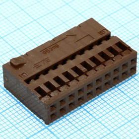 953119-2, Корпус разъема 40 контактов шаг 2.54 мм обжим на кабель автомобильного применения пакет