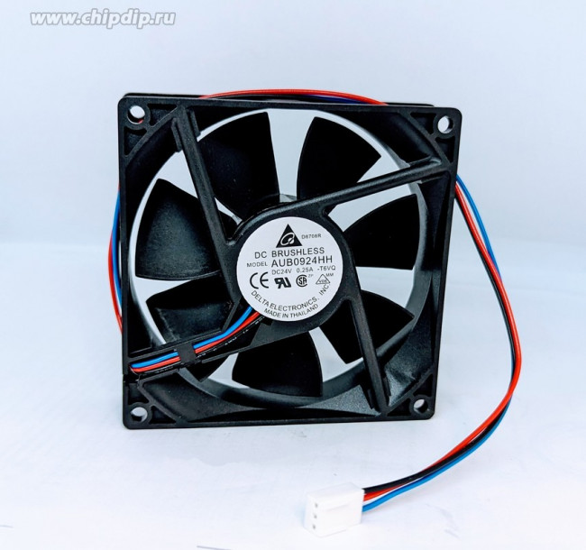 Вентилятор Delta Electronics AUB0924HH DC 24V 0.25A 90x25 3pin