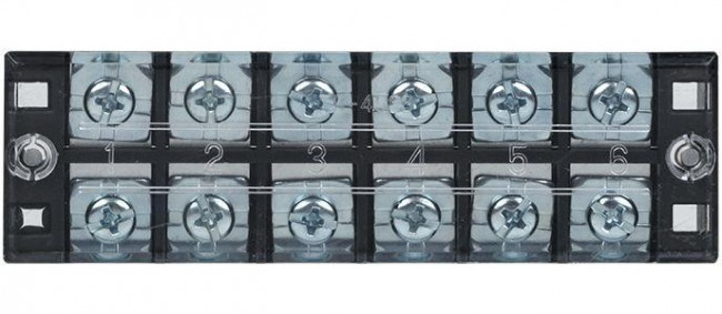 Терминал клеммный TB-4506 до 4.5кв.мм 45А 6 клеммных пар EKF tb-4506 Терминал клеммный TB-4506 до 4.5кв.мм 45А 6 клеммных пар EKF tb-4506