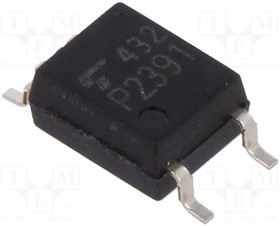 TLP2391-E-T, Оптрон, SMD, Каналы 1, Вых логический, 3,75кВ, 10Мбит/с, SO6