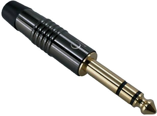 IO-T3MCH, PHONE CONN, PLUG, 3POS, 1/4", CABLE