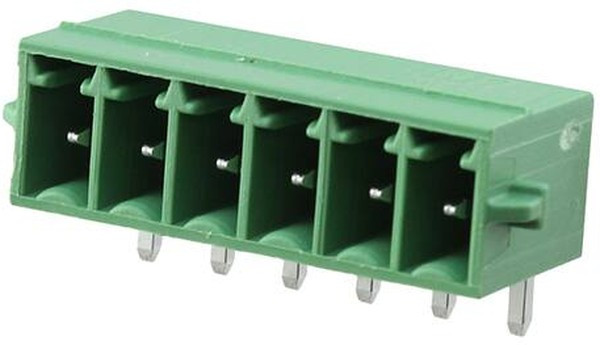 1731714, Pluggable Terminal Blocks 6 Pos 3.5mm pitch Through Hole Header