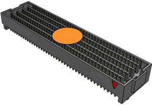 ASP-134486-02, ASP Series Vertical Surface Mount PCB Socket, 400-Contact, 10-Row, 1.27mm Pitch, Solder Termination ASP-134486-02, ASP Series Vertical Surface Mount PCB Socket, 400-Contact, 10-Row, 1.27mm Pitch, Solder Termination