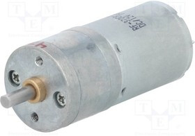 POLOLU-3253, Двигатель: DC, с редуктором, LP, 12ВDC, 1,1А, Ось: D профиль, 47: 1