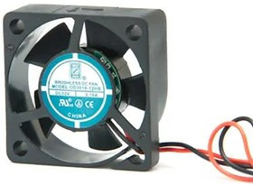 OD3010-05HB, AXIAL FAN, BALL, 4.6CFM, 31DB, 5VDC