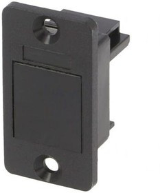 CP30641, Заглушка, черный, пластик, 29мм, Серия: SLIM