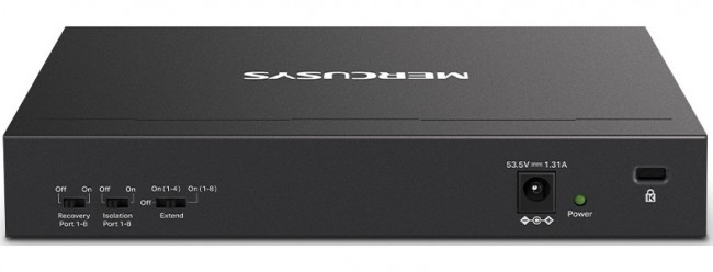 Коммутатор Mercusys MS110P 10x100Мбит/с 8PoE+ 65W неуправляемый Коммутатор Mercusys MS110P 10x100Мбит/с 8PoE+ 65W неуправляемый