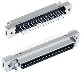 10250-6202PC, D-Sub Micro-D Connectors 50 CON M2.6
