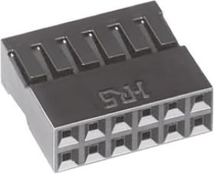 A1-10D-2.54C, A1 Series Straight Cable Mount PCB Socket, 10-Contact, 2-Row, 2.54mm Pitch, Crimp Termination A1-10D-2.54C, A1 Series Straight Cable Mount PCB Socket, 10-Contact, 2-Row, 2.54mm Pitch, Crimp Termination