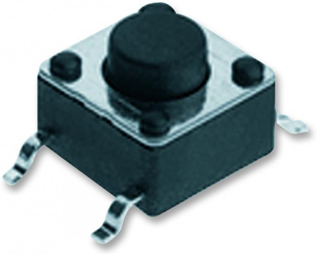 1301.9317, Tactile Switches SHORT TRAVEL SWITCH 6X6, 7.3MM