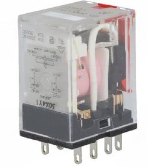 MY2-IN-110/120VAC, Реле: электромагнитное, DPDT, Uобмотки: 115ВAC, 10A/220ВAC, 1,2ВА MY2-IN-110/120VAC, Реле: электромагнитное, DPDT, Uобмотки: 115ВAC, 10A/220ВAC, 1,2ВА