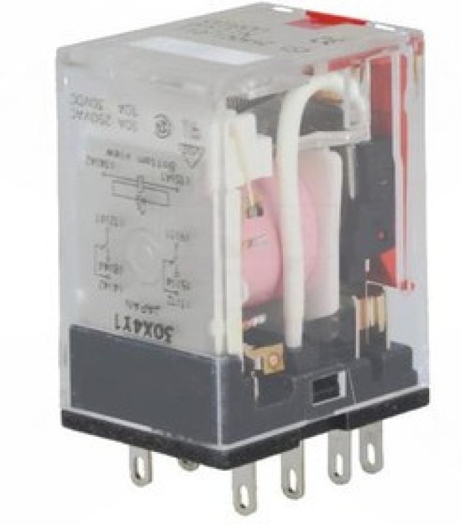 MY2-IN-110/120VAC, Реле: электромагнитное, DPDT, Uобмотки: 115ВAC, 10A/220ВAC, 1,2ВА MY2-IN-110/120VAC, Реле: электромагнитное, DPDT, Uобмотки: 115ВAC, 10A/220ВAC, 1,2ВА
