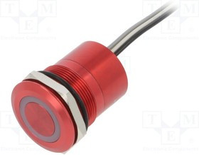 BG-MC25LORGR, Переключатель: емкостный, Пол: 2, SPST-NO, 0,01A/12ВDC, IP68, 20мОм