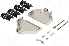 DTZK50-K, Корпус для разъемов D-Sub, D-Sub HD 78pin,D-sub 50pin, UNC4-40