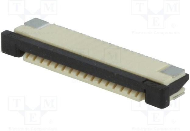 PCA-2K-16-HL-3, Разъем: FFC (FPC), горизонтальный, PIN: 16, SMT, 0,5А, 30мОм, 1мм PCA-2K-16-HL-3, Разъем: FFC (FPC), горизонтальный, PIN: 16, SMT, 0,5А, 30мОм, 1мм