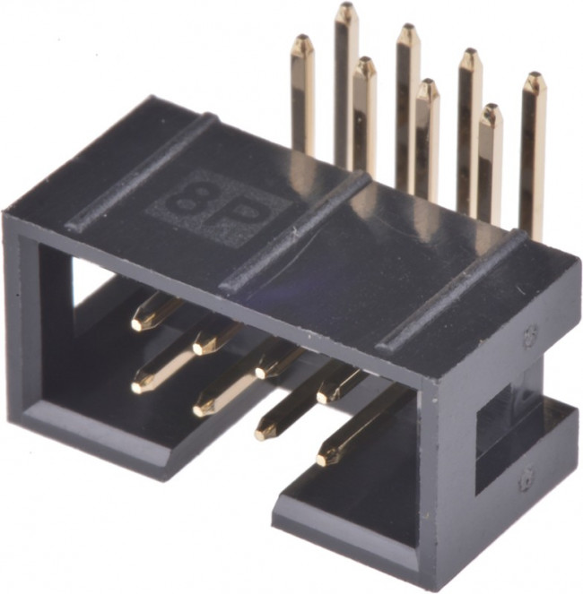 61200821721, Headers &amp; Wire Housings WR-BHD 2.54mm Male 8P Angl Gold Box Hdr