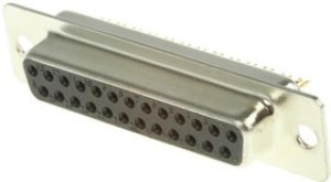MHDM25SS, MHDM 25 Way Cable Mount D-sub Connector Socket, 2.77mm Pitch MHDM25SS, MHDM 25 Way Cable Mount D-sub Connector Socket, 2.77mm Pitch