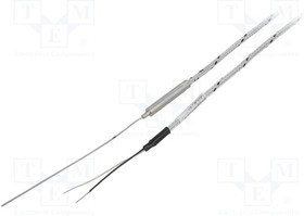 20402042990100GTM, Датчик: температуры, термопара J, Изоляция: стекловолокно, Дл: 2м