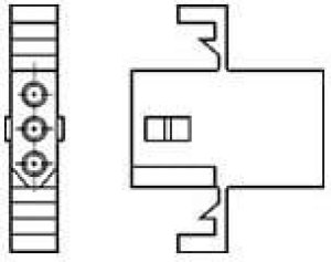 770335-1, Pin & Socket Connectors 4P RECEPTACLE 770335-1, Pin & Socket Connectors 4P RECEPTACLE