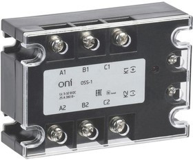 Реле твердотельное OSS-1 40А 380В AC 3-32В DC ONI OSS-1-3-40-B