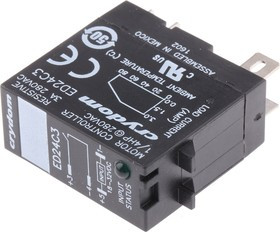 ED24C3, Solid State Relay, 3 A Load, DIN Rail Mount, 280 V rms Load, 32 V dc Control