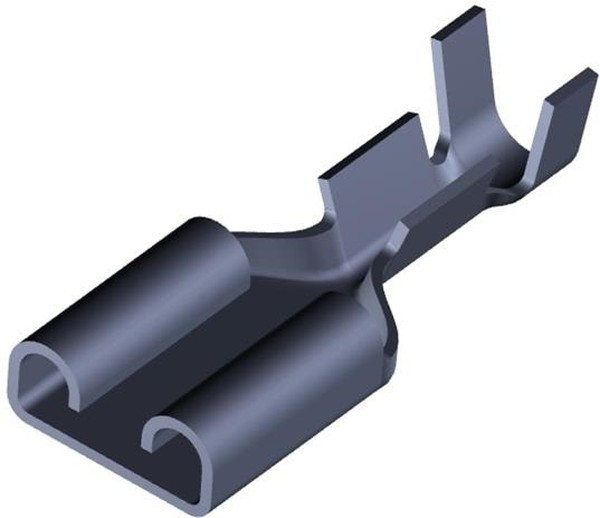 5-160432-4, Контакт обжимной гнездо 6.3*0.8мм (max=7,6мм) 0.50 - 1,0мм2 / L=20mm 5-160432-4, Контакт обжимной гнездо 6.3*0.8мм (max=7,6мм) 0.50 - 1,0мм2 / L=20mm