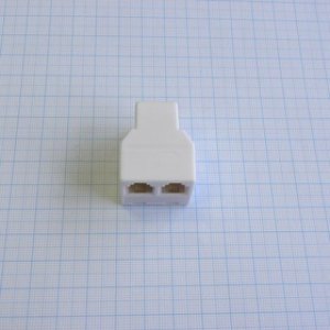 тел AD TJ6P4Cгн. - TJ6P4Cгн.*2, телефонный адаптер тел AD TJ6P4Cгн. - TJ6P4Cгн.*2, телефонный адаптер