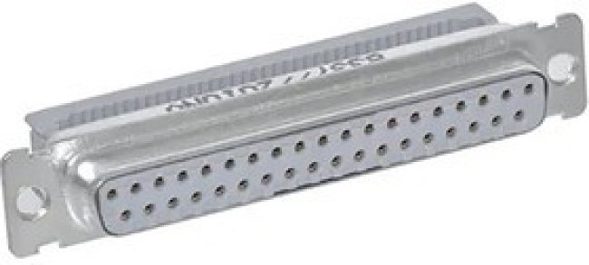 8337-8000, D-Sub Standard Connectors 37P OPEN COVR SOCKET UNTHREADED INSERT