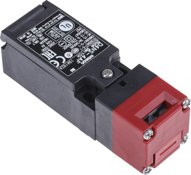 D4NS4AF, Safety Door Switch, 1NO + 1NC, IP67