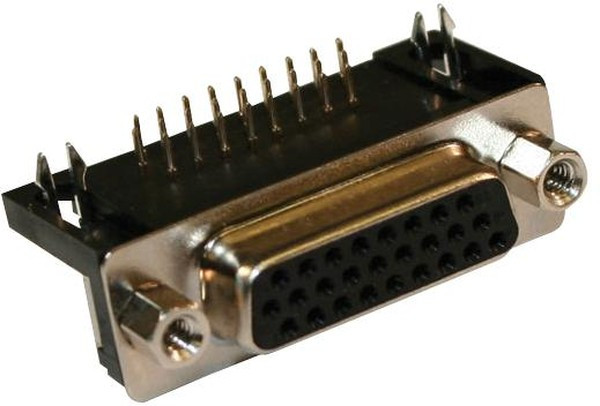 181-044-213R561, D-Sub High Density Connectors RA 44POS FEM SPCC