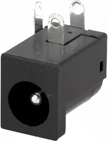 PC-GK2.1, Гнездо, питания DC, "папа", 5,5/2,1мм, 5,5мм, 2,1мм, THT