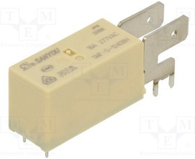 SMF-S-124DBH, Реле: электромагнитное; SPDT; Uобмотки: 24ВDC; Iконтакт.макс: 16А