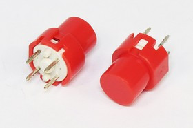 Тактовая кнопка, 12x14, алгоритм работы NO, контакты 4P, KS01BVR