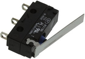 831860C2.BL, MICROSWITCH, FLAT, SPDT, 6A, 250V