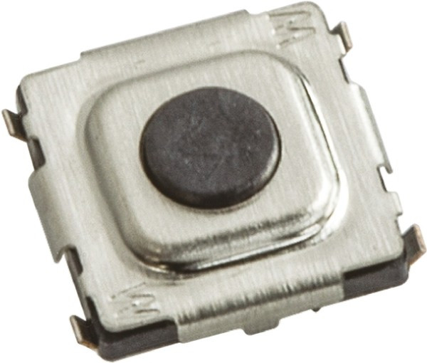 431183015816, Тактильная кнопка, WS-TASV, Top Actuated, SMD (Поверхностный Монтаж), Round Button, 160 гс 431183015816, Тактильная кнопка, WS-TASV, Top Actuated, SMD (Поверхностный Монтаж), Round Button, 160 гс