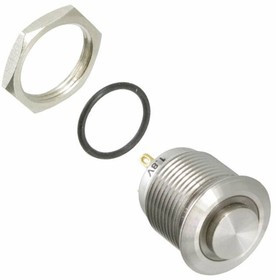 PV6H240SS-3R1, Pushbutton Switches 2A 48VDC OFF(ON) RGB Ring Illum SS SLDR