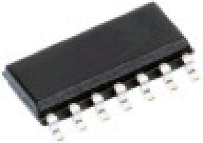 MC33079DR2G, Малошумящий операционный усилитель, 4-канальный, 16МГц [SOIC-14]