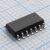 MC33079DR2G, Малошумящий операционный усилитель, 4-канальный, 16МГц [SOIC-14]