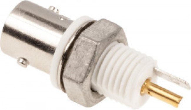 5227726-3, RF Connectors / Coaxial Connectors BULKHEAD SOLDER JACK