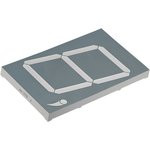 SA50-31EWA, светодиодный индикатор красный ОА 1x7 24мКд