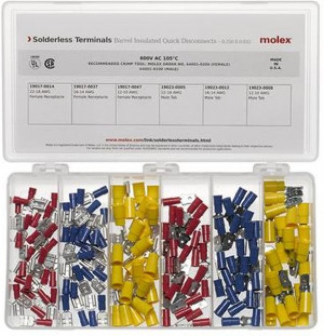 19413-0100, Terminals 150 PC PART INSUL QD KIT