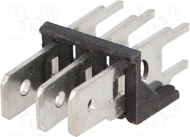 7833, Terminals VERT .250X.032 HDRS