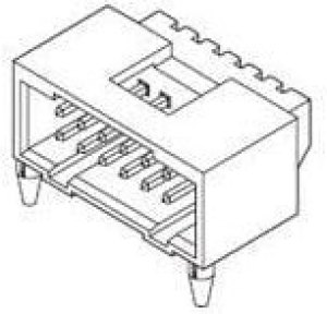 801-13-006-10-007000, Headers &amp; Wire Housings Solder Cut Strip Socket,Single Row,6P