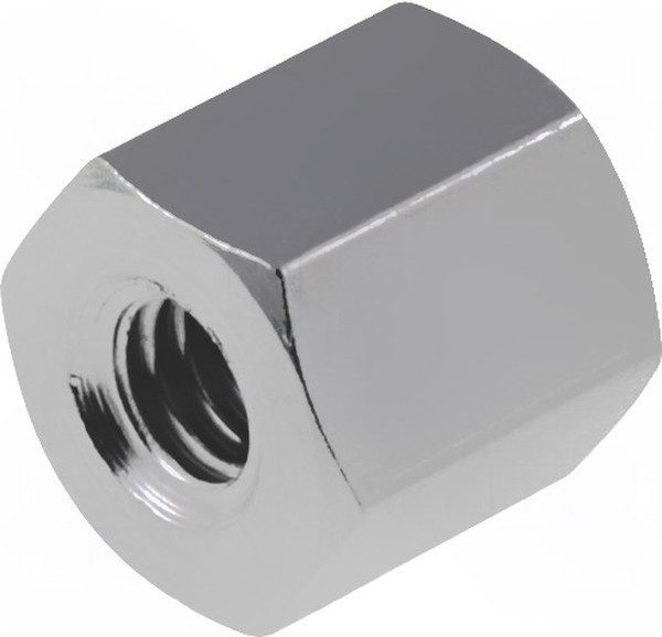 TFF-M2.5X5/DR112, Дистанцирующая стойка с резьбой, Внутр.резьба M2,5, 5мм, латунь