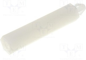 FIX-MAE-26TV, Дистанцирующая стойка на плату, полиамид, Цвет натуральный