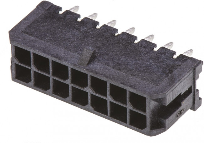 MX-43045-1413, Коннектор: провод-плата; Micro-Fit 3.0; PIN: 14; Розетка; "папа"; 3мм MX-43045-1413, Коннектор: провод-плата; Micro-Fit 3.0; PIN: 14; Розетка; "папа"; 3мм